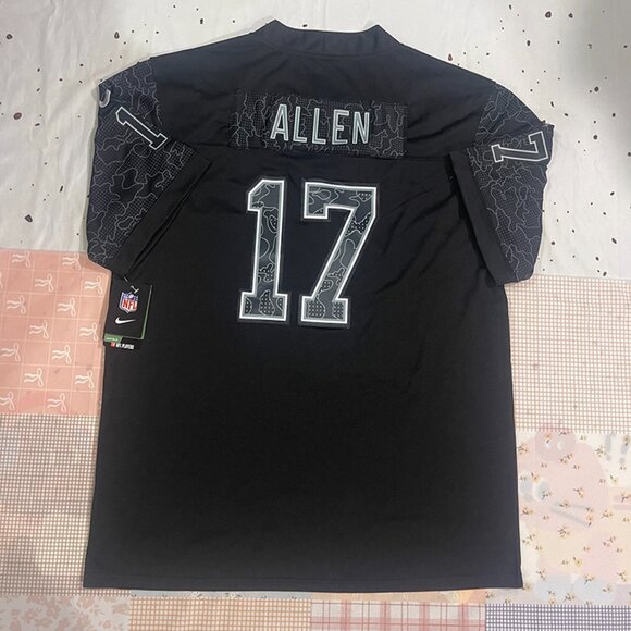 Josh Allen #17 Black Buffalo Bills RFLCTV Limited Jersey - Picture 7 of 7